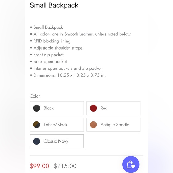 ili New York small backpack - Picture 5 of 5